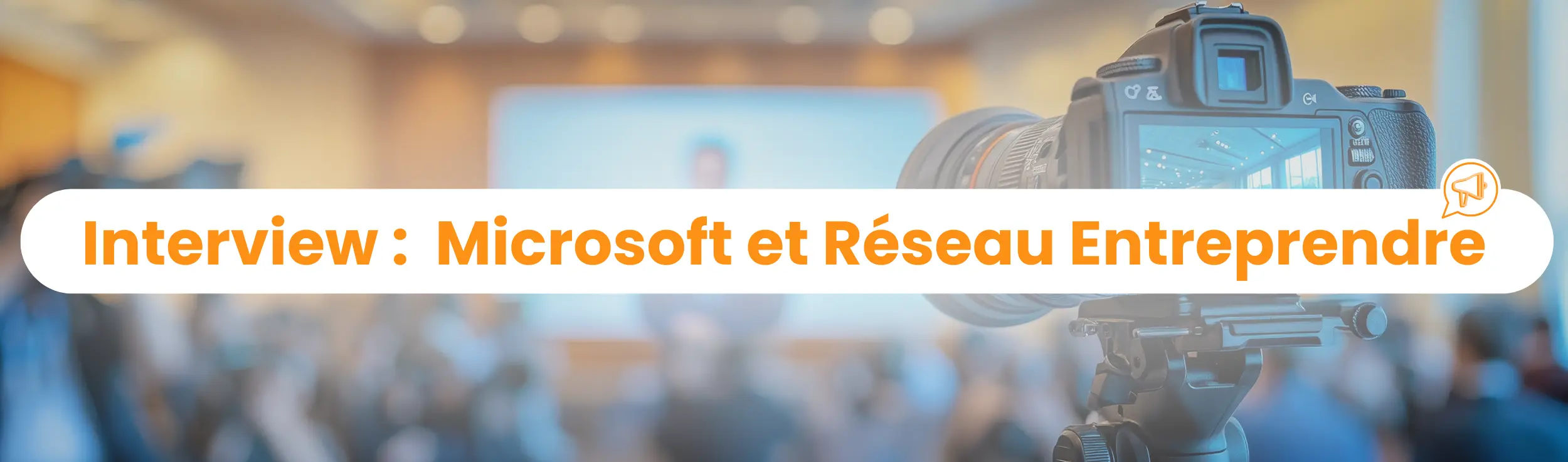 Bannière interview microsoft