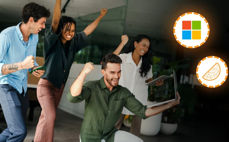 Bannière article : Guide pratique en 5 étapes pour réussir votre déploiement Microsoft 365