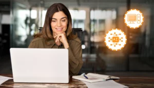 bannière article : Comment l’IA peut rendre mon travail plus efficace ? Formations Mandarine Academy