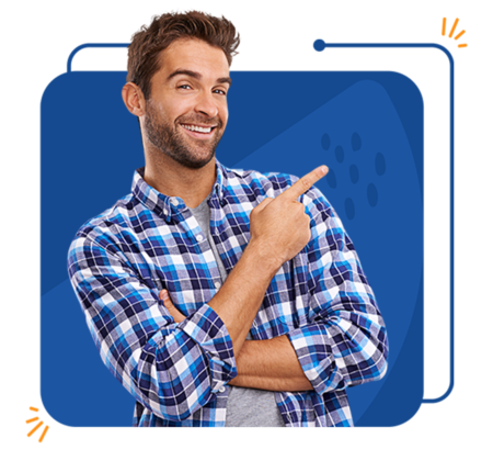Homme présentant Mandarine Academy