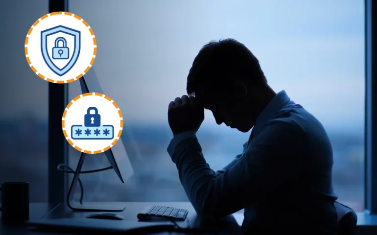 Image d'une personne qui travaille devant son ordinateur