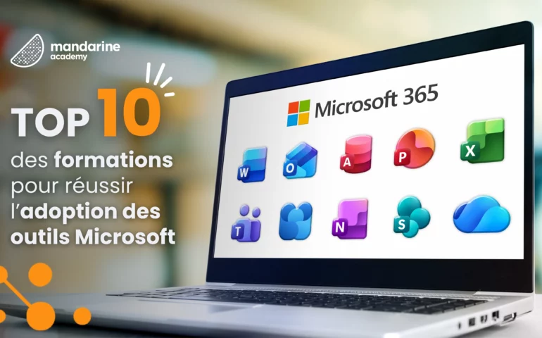 Les formations pour réussir l’adoption des outils Microsoft en entreprise