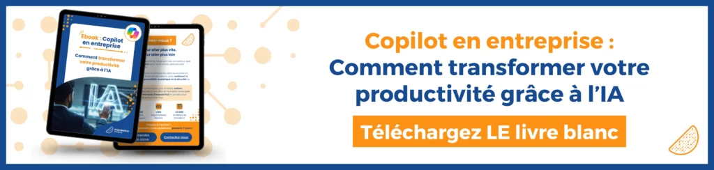 Bannière cliquable : ebook copilot en entreprise