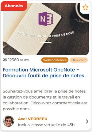 illustration du cours mandarine learn formation microsoft onenote découvrir l'outil de prise de notes