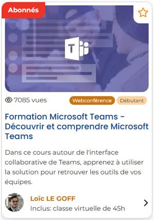 illustration du cours mandarine learn formation microsoft teams découvrir et comprendre microsoft teams